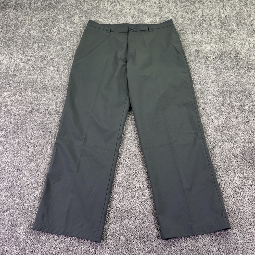 C9 By Champion Dress Pants Mens 36x30 Gray Microfiber Business Work Office